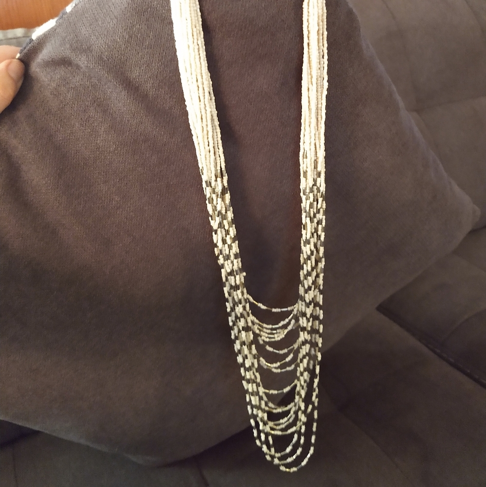 Rare Beaded layered necklace